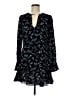 Veronica Beard 100% Silk Floral Black Casual Dress Size 6 - photo 1