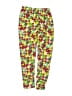 L.L.Bean 100% Polyester Print Yellow Casual Pants Size 5 - 6 - photo 1