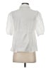Lilly Pulitzer 100% Polyester White Short Sleeve Blouse Size XS - photo 2