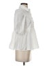 Lilly Pulitzer 100% Polyester White Short Sleeve Blouse Size XS - photo 4