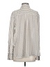 Max Studio 100% Polyester Tweed Ivory Long Sleeve Blouse Size S - photo 2
