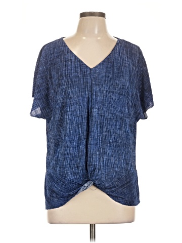 Dana Buchman Short Sleeve Blouse (view 1)