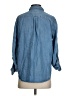Levi's 100% Lyocell Blue 3/4 Sleeve Button-Down Shirt Size S - photo 2