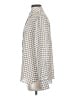 Max Studio 100% Polyester Tweed Ivory Long Sleeve Blouse Size S - photo 5