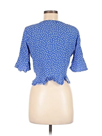 Topshop Short Sleeve Blouse (view 2)