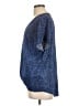 Dana Buchman 100% Polyester Blue Short Sleeve Blouse Size L - photo 5