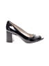 Anne Klein 100% Leather Black Heels Size 7 - photo 1