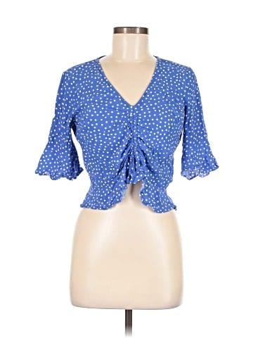 Topshop Short Sleeve Blouse (view 1)