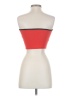 Unbranded 100% Polyester Red Tube Top Size S - photo 2