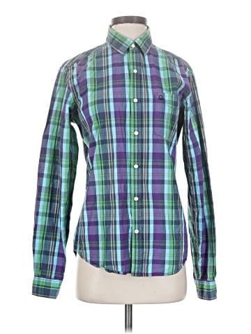 Stile Benetton Long Sleeve Button-Down Shirt (view 1)