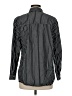 Unbranded 100% Cotton Stripes Black Long Sleeve Button-Down Shirt Size M - photo 2