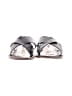 Sam Edelman Silver Black Sandals Size 8 - photo 2
