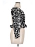 Zara Black 3/4 Sleeve Top Size XL - photo 4