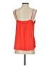 Ann Taylor LOFT 100% Polyester Orange Sleeveless Blouse Size S - photo 2