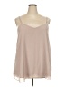 Torrid 100% Polyester Tan Sleeveless Blouse Size 3X Plus (3) - photo 1