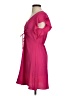 Monteau 100% Polyester Solid Pink Cocktail Dress Size S - photo 5