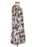Parker 100% Polyester Print Pink Casual Dress Size S - photo 4