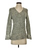 Elliott Lauren Tweed Silver Pullover Sweater Size S - photo 1