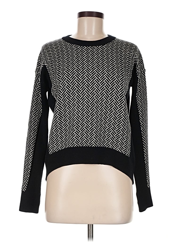 Pre-owned Lululemon Athletica Pullover Sweater In Black