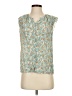 Talbots Teal Sleeveless Blouse Size 4 - photo 1