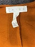 Leith Solid Orange Casual Dress Size S - photo 7