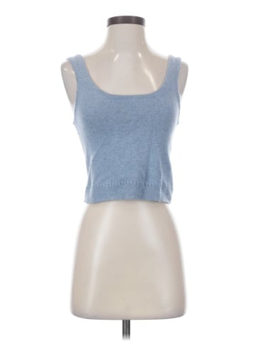 Madewell Clemence Cropped Sweater Tank (view 1)