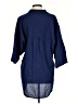 Everlane 100% Cotton Blue 3/4 Sleeve Button-Down Shirt Size S - photo 2