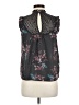 Lily White Black Sleeveless Blouse Size M - photo 2