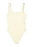 OQQ Yellow Bodysuit Size S - photo 2