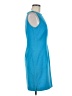 Amanda Smith Solid Blue Cocktail Dress Size 8 Petite - photo 4