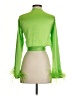 Unbranded Green Long Sleeve Blouse Size S - photo 2