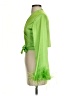 Unbranded Green Long Sleeve Blouse Size S - photo 5