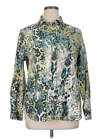 Chico's Long Sleeve Blouse (view 1)