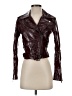 Vigoss 100% Polyurethane Burgundy Jacket Size XS - photo 1