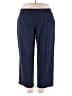 D&Co. Solid Blue Casual Pants Size 2X (petite) - photo 1