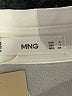 MNG 100% Polyester Color Block Ivory Long Sleeve Blouse Size 4 - photo 7