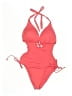 Unbranded Solid Red Two Piece Swimsuit Size M (estimated) - photo 1