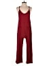 Unbranded Solid Burgundy Jumpsuit Size S - photo 1