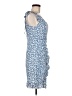 Shein 100% Polyester Blue Cocktail Dress Size 6 - photo 4