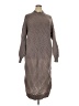 Shein Curve 100% Polyester Chevron-herringbone Gray Casual Dress Size 3X - photo 1
