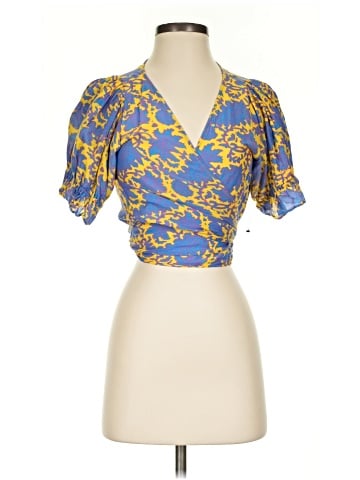 Apiece Apart Short Sleeve Blouse (view 1)