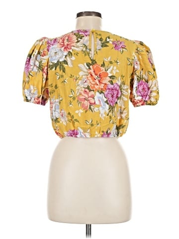 RACHEL Rachel Roy Short Sleeve Blouse (view 2)