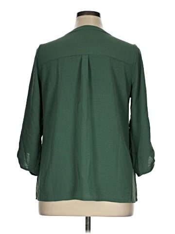 Perseption Concept 3/4 Sleeve Blouse (view 2)