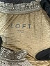 Ann Taylor LOFT 100% Polyester Metallic Silver Long Sleeve Blouse Size L - photo 7