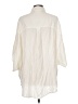 L Space Ivory 3/4 Sleeve Button-Down Shirt Size L - photo 2