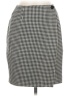 Ann Taylor 100% Wool Houndstooth Gray Wool Skirt Size 6 - photo 1