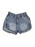 GeeGee 100% Cotton Blue Denim Shorts Size 1X - photo 1