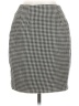 Ann Taylor 100% Wool Houndstooth Gray Wool Skirt Size 6 - photo 2