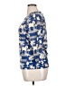 J. McLaughlin Blue 3/4 Sleeve Blouse Size XL - photo 5
