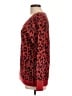 New York & Company 100% Acrylic Animal Print Red Pullover Sweater Size L - photo 5